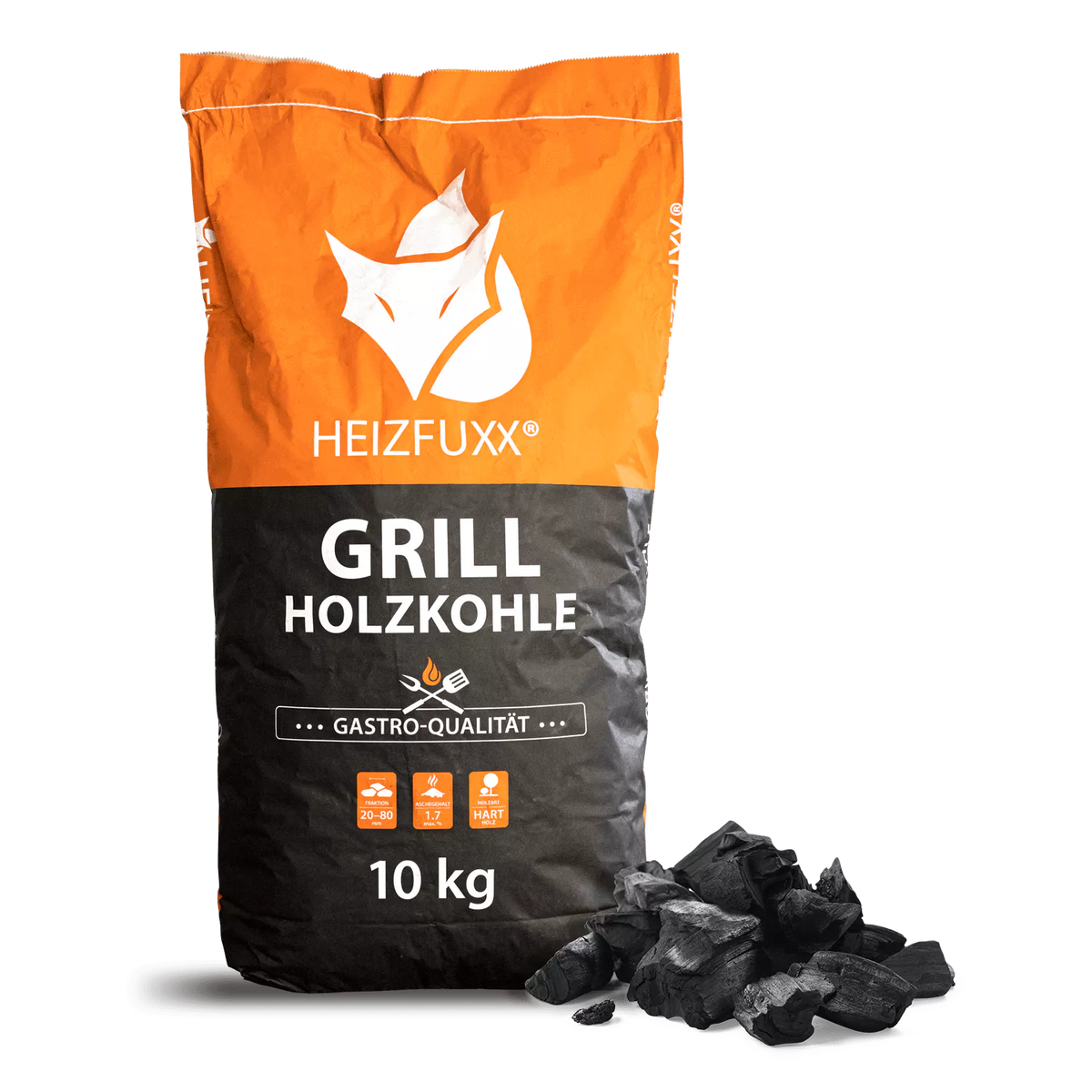 Grillholzkohle » Gastro-Qualität « 36 x 10 kg