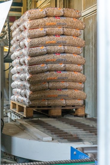 PowerPellets – Holzpellets 15 kg Sack (Palette 55 Säcke)