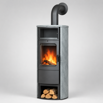 Hark Opera B grande Kaminofen Naturstein 7 kW mit Automatik