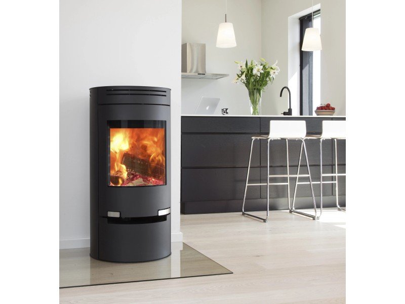 Aduro 1.1 Kaminofen Stahl Schwarz 6 kW mit Automatik