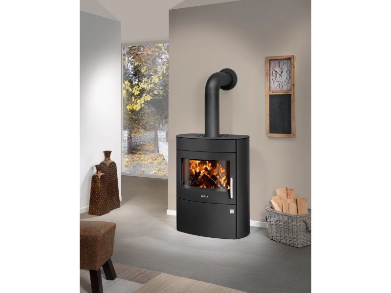 Justus Agero 2.0 Kaminofen Stahl Schwarz 7 kW