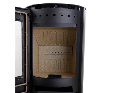 Aduro Kaminofen 9.7 mit Aduro Tronic Schwarz 8 kW Stahl EEK: A
