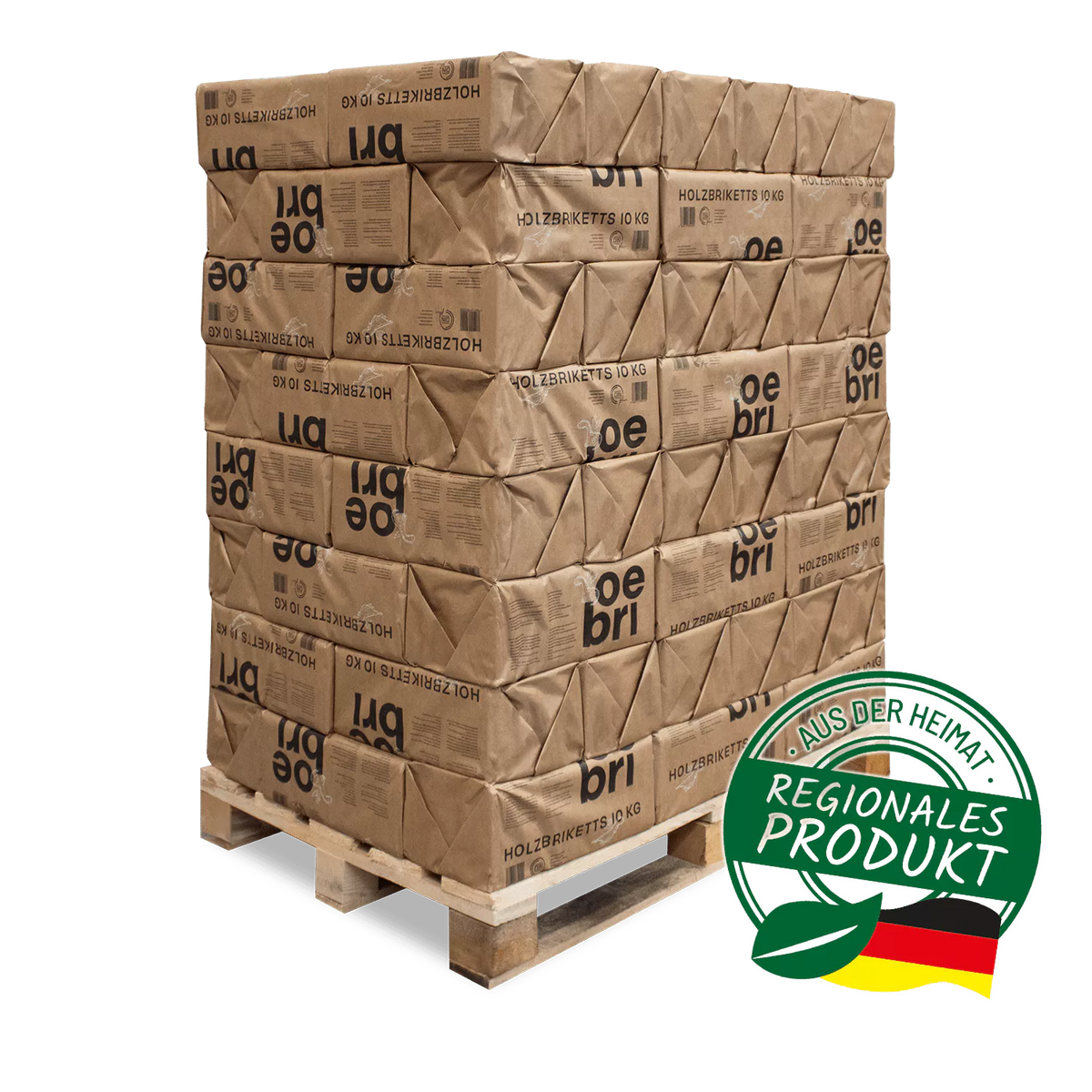 Oebri Ruf Premium Briketts 96 x 10 kg