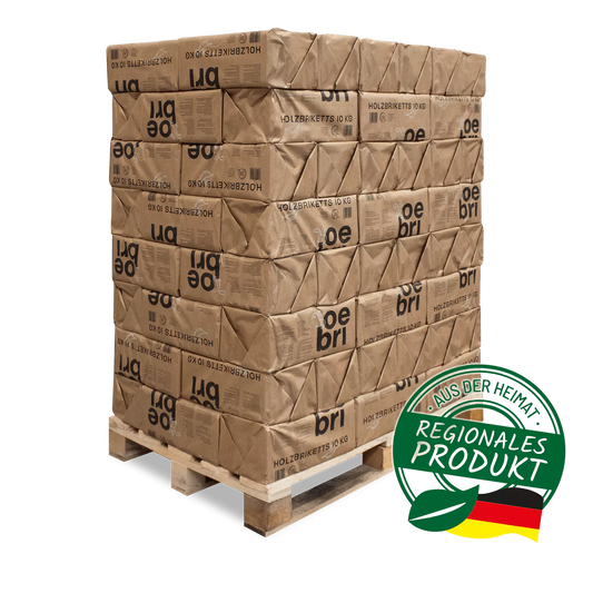 Oebri Ruf Premium Briketts 96 x 10 kg