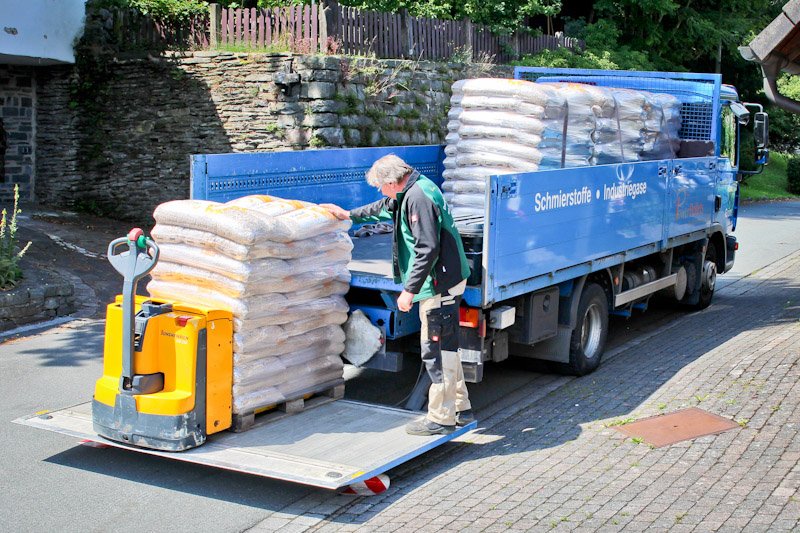 PowerPellets – Holzpellets 15 kg Sack (Palette 55 Säcke)