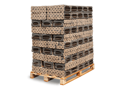 Heizfuxx PiniKay Octagon Holzbriketts Hartholz 10kg x 96 Gebinde 960kg Palette