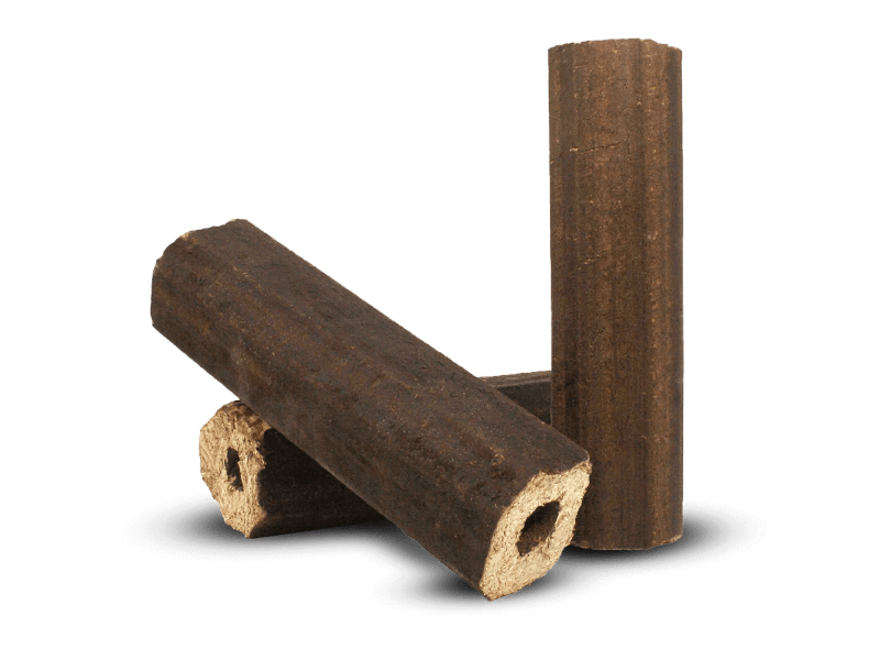 Heizfuxx PiniKay Octagon Holzbriketts Hartholz 10kg x 96 Gebinde 960kg Palette