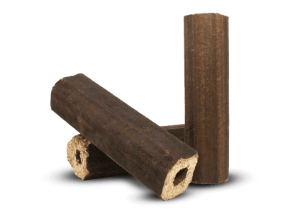 Heizfuxx PiniKay Octagon Holzbriketts Hartholz 10kg x 96 Gebinde 960kg Palette
