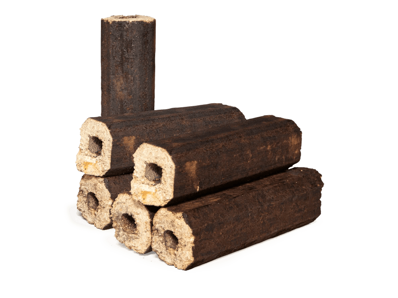 Heizfuxx PiniKay Octagon Holzbriketts Hartholz 10kg x 96 Gebinde 960kg Palette