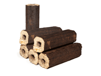 Heizfuxx PiniKay Octagon Holzbriketts Hartholz 10kg x 96 Gebinde 960kg Palette