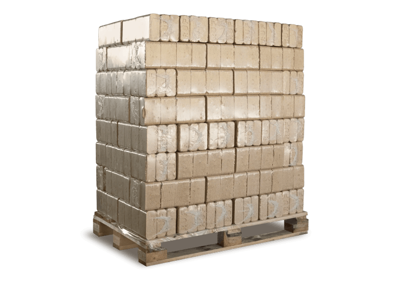 Heizfuxx RUF Original Blue Holzbriketts Nadelholz 10kg x 96 Gebinde 960kg Palette