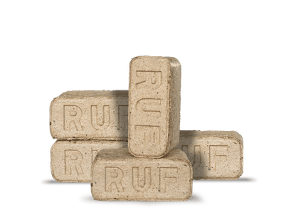 Heizfuxx RUF Original Blue Holzbriketts Nadelholz 10kg x 96 Gebinde 960kg Palette