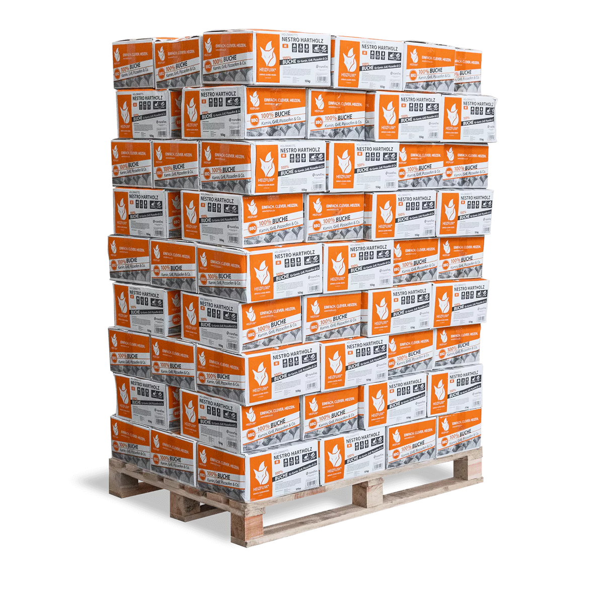 Nestro Hartholz M 90 x 10 kg