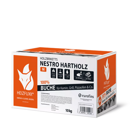 Nestro Hartholz M 90 x 10 kg