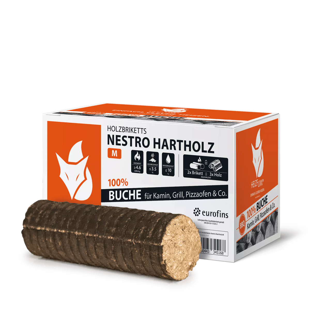 Nestro Hartholz M 90 x 10 kg