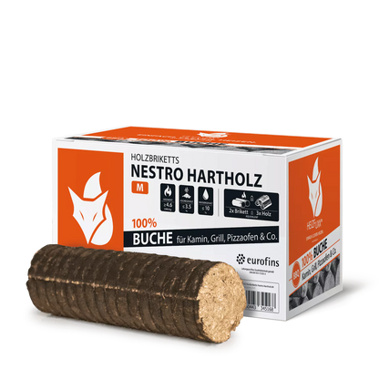 Nestro Hartholz M 90 x 10 kg