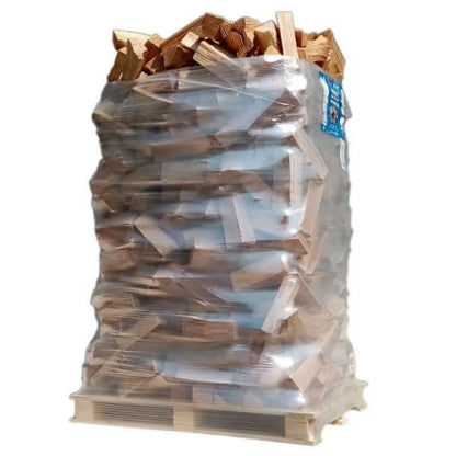 Kaminholz 40 cm – extra trockenes belgisches Laubholz – Palette 2 m³